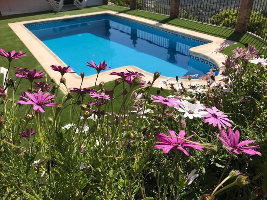 Villa En Frigiliana Con Piscina Y Jacuzzi Экстерьер фото