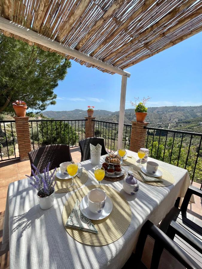 Villa En Frigiliana Con Piscina Y Jacuzzi Экстерьер фото