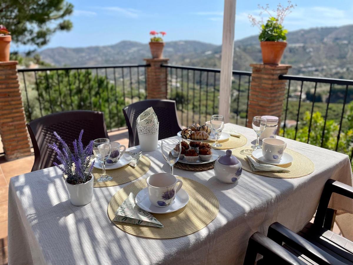 Villa En Frigiliana Con Piscina Y Jacuzzi Экстерьер фото